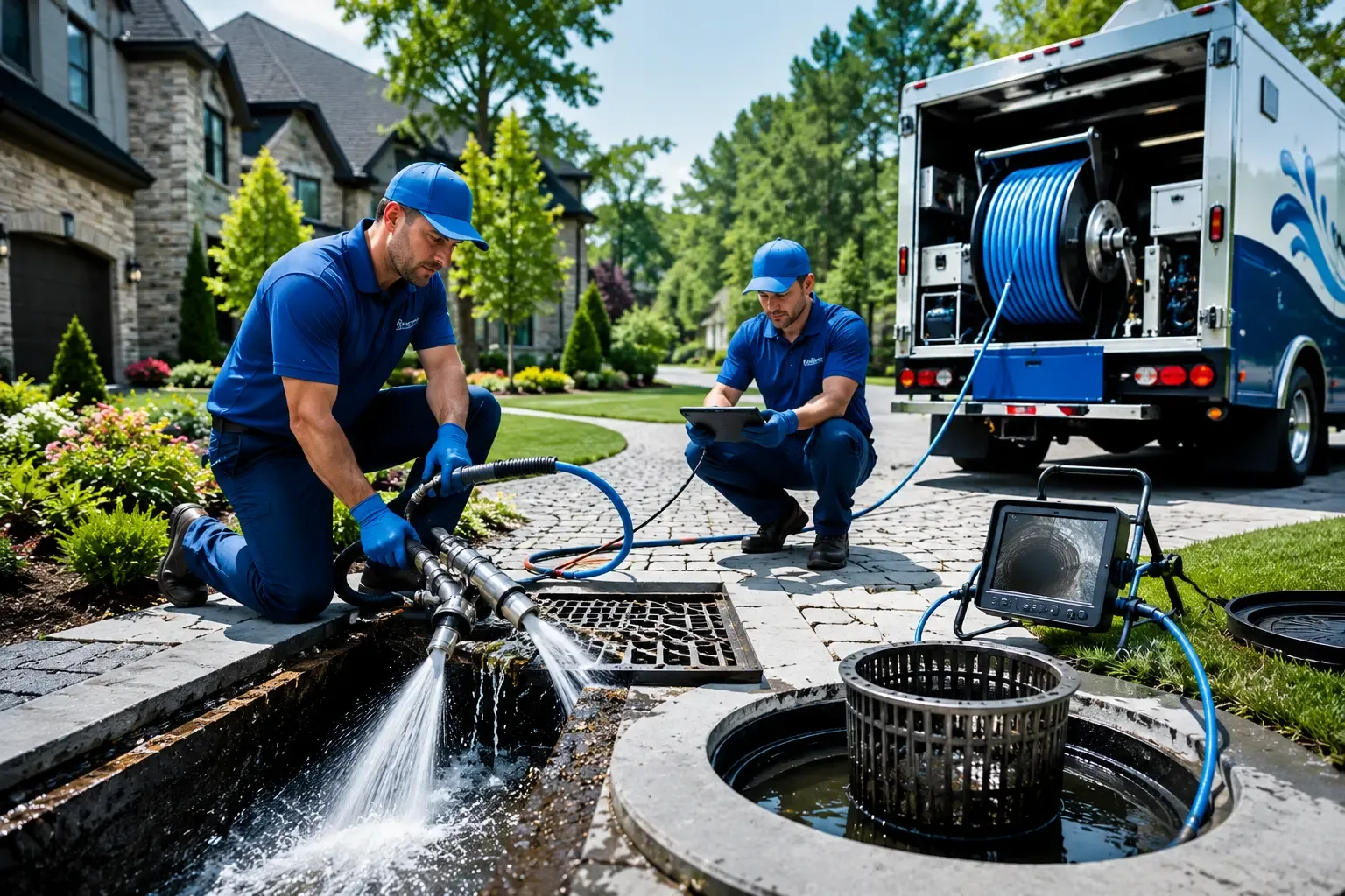Local outdoor drain cleaning professionals in Newton, KS